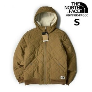 1円～!売切!【正規新品】THE NORTH FACE CUCHILLO FZ HOODIE キルティングジャケット シェルパフリース US限定 裏ボア(S)ベージュ181024-70