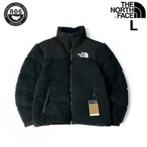 1円～!売切!【正規新品】THE NORTH FACE SHERPA NUPTSE JACKET ダウンジャケット ヌプシ モコモコ シェルパフリース ボア(L)黒 190122-175_画像1