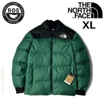 1円～!売切!【正規新品】THE NORTH FACE◆NRDC JACKET◆ダウンジャケット US限定 RDS 撥水 700フィル 防寒 アウトドア(XL)緑 黒 190122-130_画像1