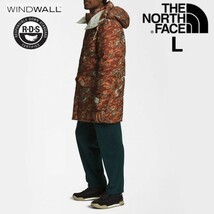 1円～!売切!【正規新品】THE NORTH FACE PRINTED 77 BROOKS RANGE JACKET ブルックス レンジ ダウン 防寒 入手困難(L)茶 迷彩柄 190122-160_画像3