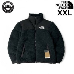 1円～!売切!【正規新品】THE NORTH FACE SHERPA NUPTSE JACKET ダウンジャケット ヌプシ モコモコ シェルパフリース(XXL)黒 190122-175