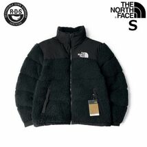 1円～!売切!【正規新品】THE NORTH FACE◆SHERPA NUPTSE JACKET ダウンジャケット ヌプシ モコモコ US限定 RDS認証 防寒(S)黒 190122-175_画像1