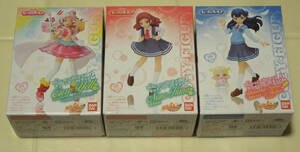 HUG..! Precure cutie - figure 3 piece set * new goods unopened (precure)