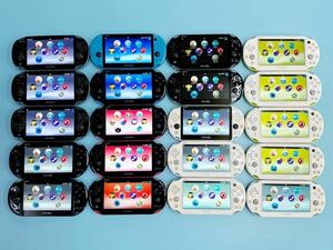 【SONY / ソニー】20台セット　通電確認済み　PlayStation　Vita　本体　PSVita 　ヴィータ　大量　まとめ売り （ 管理番号 : PCH-2000 ）