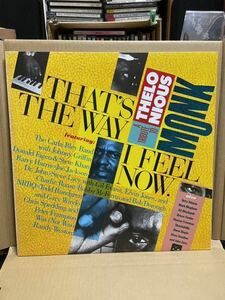 美品！国内盤 That's The Way I Feel Now - A Tribute To Thelonious Monk / A&M Records AMP-8013/4 2LP 解説付き帯なし