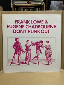 Org! US盤 Frank Lowe & Eugene Chadbourne / Don't Punk Out / QED Records QED 995