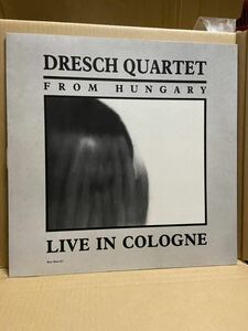 レア! Org! 独盤 Dresch Quartet / Live In Cologne / West Wind LP 017, West Wind West Wind 017