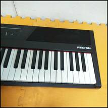 ●ALESIS RECITAL アレシス レシタル 88鍵盤 電子ピアノ キーボード ブラック 鍵盤楽器 本体のみ 動作OK USED●K1977_画像4