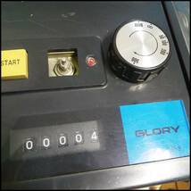 ●GLORY グローリー コインカウンター 硬貨計算機 CP-8 通電/回転動作確認済み 現状品●C1998_画像7