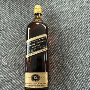 【未開栓】 Johnnie Walker Black Label ジョニーウォーカー ブラックラベル お酒