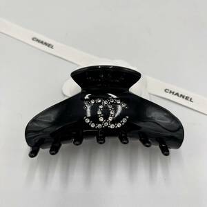 CHANEL シャネル　【海外ノベルティ】 ヘアアクセサリー　シュシュ　ヘアクリップ　黒