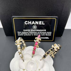 SALE CHANEL シャネル　ピアス　リング　パール　ノベルティ　非売品　アクセサリー　ココマーク ゴールド 黒　ピンク　白　ホワイト