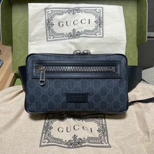 美品！使用1回！GUCCI ソフトGGスプリームボディバッグ　474293 K9RRN 1095 グッチ公式オンラインショップ品