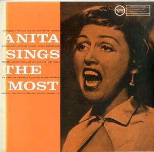 A00574975/LP/アニタ・オデイ「Anita Sings the Most (1980年・MV-4022・ヴォーカル・スウィングJAZZ)」