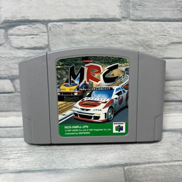 【N64】 マルチレーシングチャンピオンシップ MRC ソフトのみ　 Nintendo64 ニンテンドー64