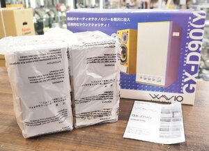 デッドストック 未使用品 ONKYO オンキヨー アンプ内蔵スピーカー GX-D90(Y) 15W+15W 木目 VLSC搭載 96kHz/24bit対応 WAVIO