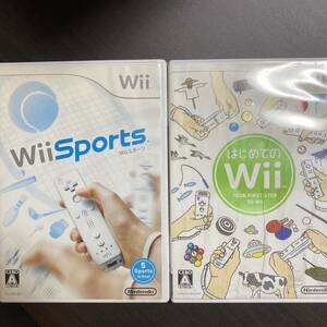 Wiiスポーツ はじめてのWii　Ｔ　Wiiソフト　任天堂　ソフトのみ