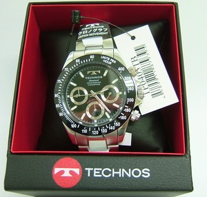 TECHNOS Tecnos men's watch TP0403TB all stain less 10ATM