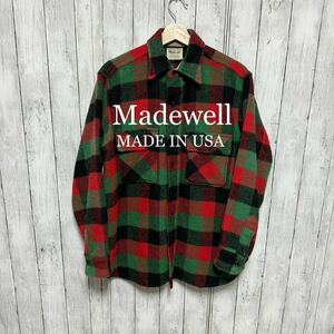 60's〜70's Madewell ヴィンテージウールシャツ！アメリカ製！
