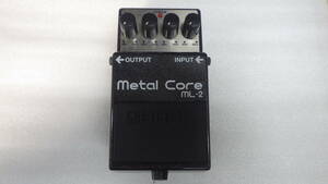 ■BOSS■ハイゲインディストーション■Metal Core [ML-2]■中古■　★即決★