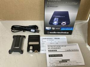 #audio-technica# wireless headphone amplifier #AT-PHA50BT# used # * prompt decision *
