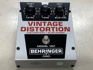 ■BEHRINGER■ディストーション■VINTAGE DISTORTION VD-1/VD1■中古■　★即決★