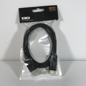 新品未開封 DP (DisplayPort) to HDMI 変換ケーブル 送料180円(全国一律)