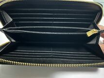 215 新品未使用 COACH コーチ 長財布 目 柄 ラウンドファスナー アウトレット F73492_画像8