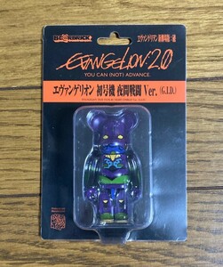 BE@RBRICK エヴァンゲリオン 初号機 夜間戦闘 Ver.（G.I.D.） 100％ メディコム・トイ ベアブリック エヴァ