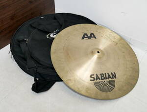 ▲(R507-E32)SABIAN セイビアン AA CHINESE 20インチ 50cm シンバル チャイナシンバル ケース付き