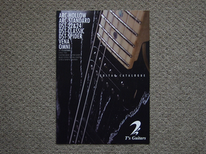 【カタログのみ】T's Guitars 2014 検 ティーズギター ギター ベース Arc DST Vena Omni