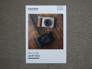 [ catalog only ]FUJIFILM XF10 2018.07 inspection FUJINON GOLD BLACK