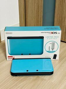 ニンテンドー3DS LL リミテッドパック ターコイズ×ブラック