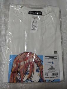 五等分の花嫁　中野三玖 　Tシャツ　Lサイズ