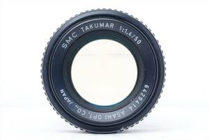 【美品】実写確認済み M42マウント ペンタックス SMC Takumar 50mm 1.4 オールドレンズ カビ くもりなく綺麗な光学 大口径 MF