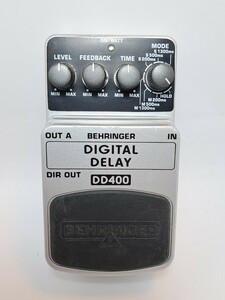 BEHRINGER ベリンガー エフェクター DD400 デジタルディレイ 動作確認済み