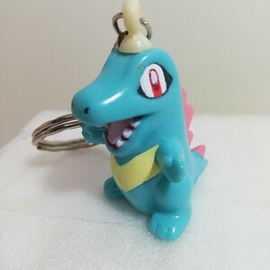 希少 初期 ポケットモンスター ワニノコ フィギュア マスコット キーホルダー 4cm [ポケモン グッズ 任天堂]