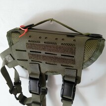 KILONINER キロナイナー M4 Tactical MOLLE Vest Laser Cut Sサイズ RANGER GREEN 未使用品 [レンジャーグリーン 犬 ハーネス ドッグ]_画像2