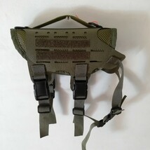 KILONINER キロナイナー M4 Tactical MOLLE Vest Laser Cut Sサイズ RANGER GREEN 未使用品 [レンジャーグリーン 犬 ハーネス ドッグ]_画像5