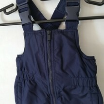 baby Gap ベビーギャップ 中綿オーバーオール サロペット ネイビー系 18-24months toddler [ギャップ ベビー服 冬物 防寒着]_画像5