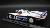 1:18 ポルシェ 962C ルマン 24h 1986 優勝 ロスマンズ仕様 #1 ドイツ限定_画像3