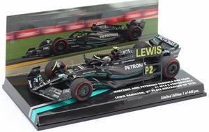 1:43 Minichamps メルセデス AMG F1 W14 オーストラリアGP 2023 L.ハミルトン Mercedes Hamilton 限定BOX