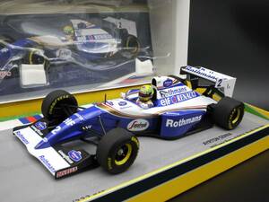 1:18 Minichamps ウィリアムズ FW16 パシフィックGP 1994 ロスマンズ仕様 A.セナ #2 メゾネットウイング TI英田 Senna Williams 限定BOX