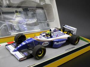 1:18 Minichamps ウィリアムズ FW16 ラストレース A.セナ #2 ロスマンズ仕様 サンマリノGP イモラ Senna 限定BOX