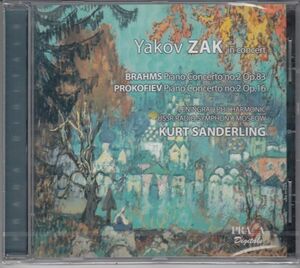 [CD/Praga]ブラームス:ピアノ協奏曲第2番変ロ長調Op.83他/Y.ザーク(p)&ザンデルリング&レニングラード・フィルハーモニー管弦楽団