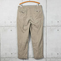 Poloラルフローレン◆HAMMOND PANT◆2タック チノパン◆グレーベージュ系◆W36_画像2