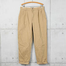 Poloラルフローレン◆HAMMOND PANT◆2タック チノパン◆ダークカーキ◆W34_画像1