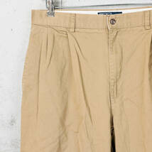 Poloラルフローレン◆HAMMOND PANT◆2タック チノパン◆ダークカーキ◆W34_画像3