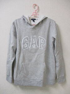 GAP Parker pull over men's L size gray badge 