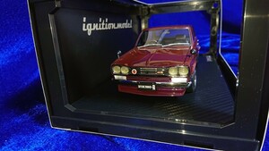 1/18 Ignition model イグニッションモデル NISSAN SKYLINE 2000 GT-R PGC10 4枚 PURPLE IG1785 テクノファントム 日産 スカイライン